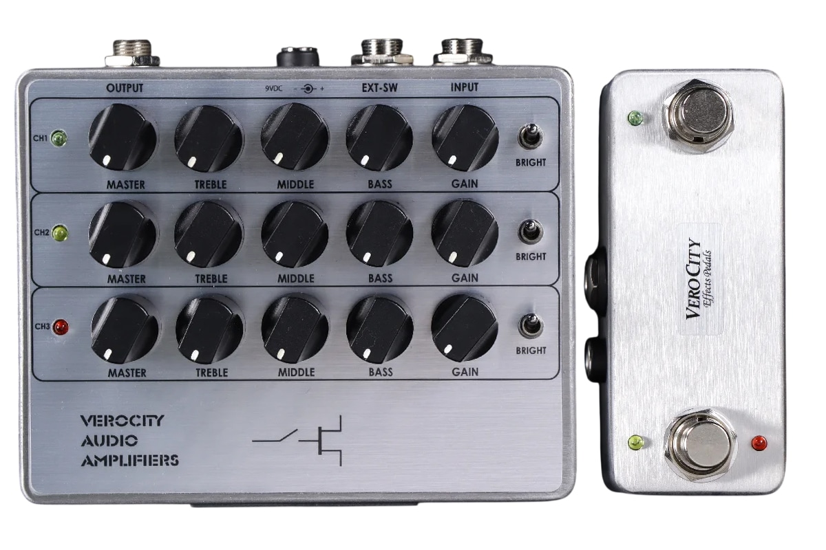Verocity Effects Pedals / 三PLUS-ES + 三 PLUS-FS ［専用フット