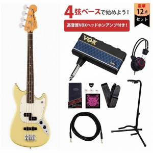 Fender / Player II Mustang Bass PJ Rosewood FB Aquatone Blue VOX