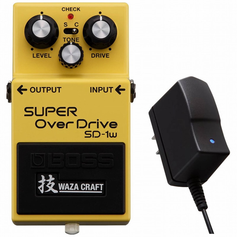 BOSS / SD-1W Super Over Drive［純正ACアダプター同時購入セット］技