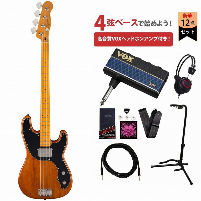 Squier by Fender / Classic Vibe Telecaster Bass Maple FB Black