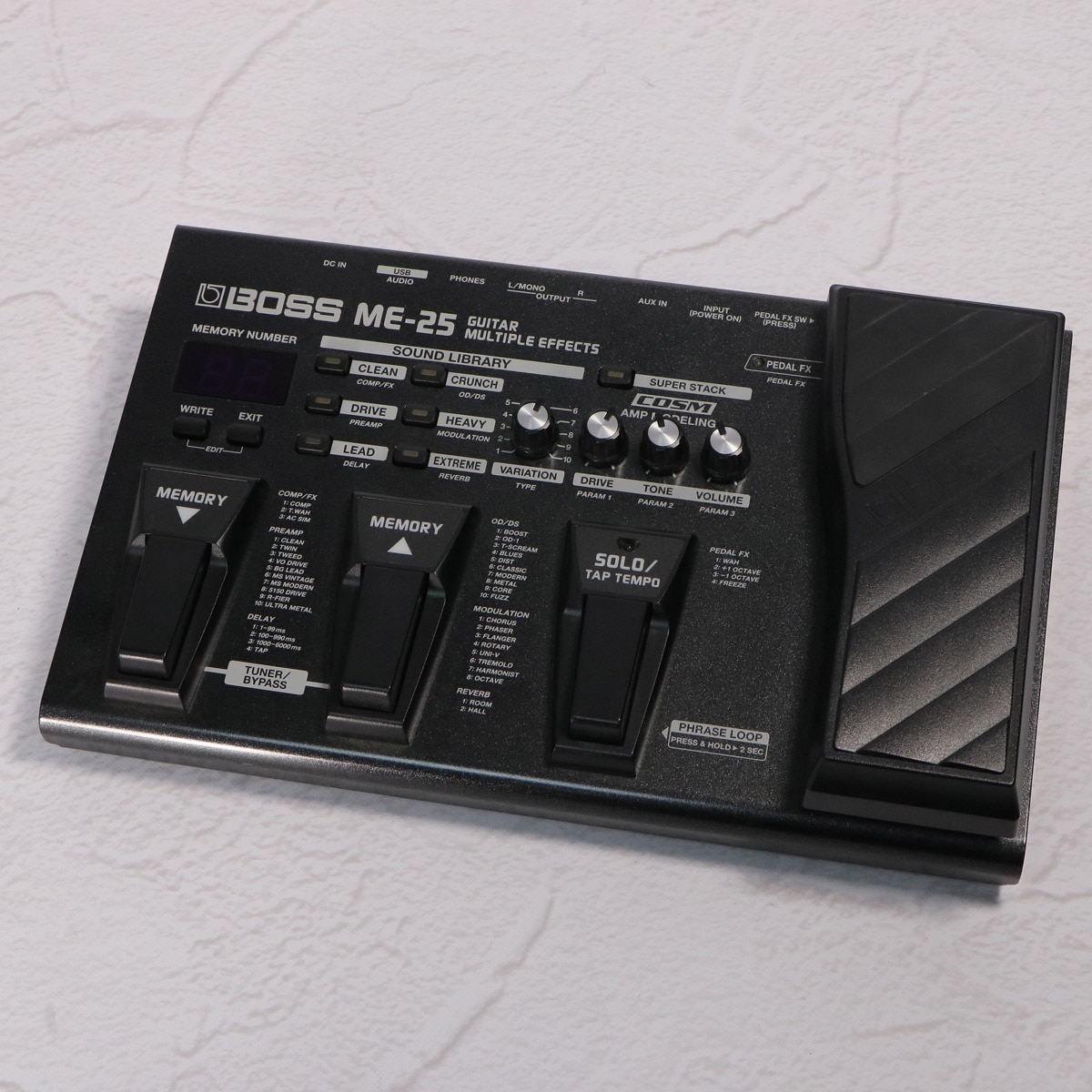 中古】BOSS / ME-25 Guitar Multiple Effects マルチエフェクター ボス