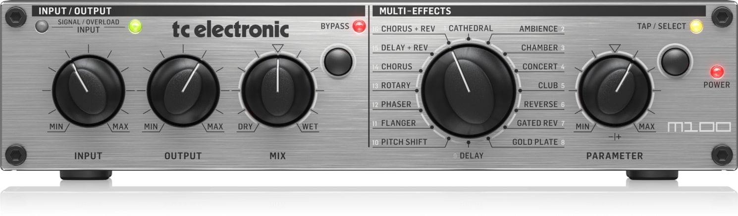 新製品】 tc electronic / M100 ステレオマルチエフェクトプロセッサー