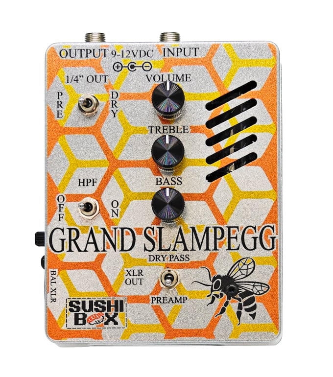 SUSHI BOX FX / Grand Slampegg ベース用チューブ・プリアンプ ベース
