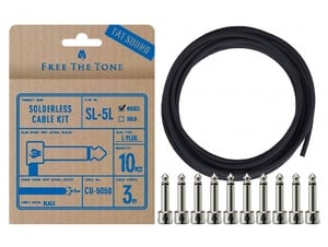 Free The Tone / SL-5L-NI-10K Solderless Cable Kit パッチケーブル