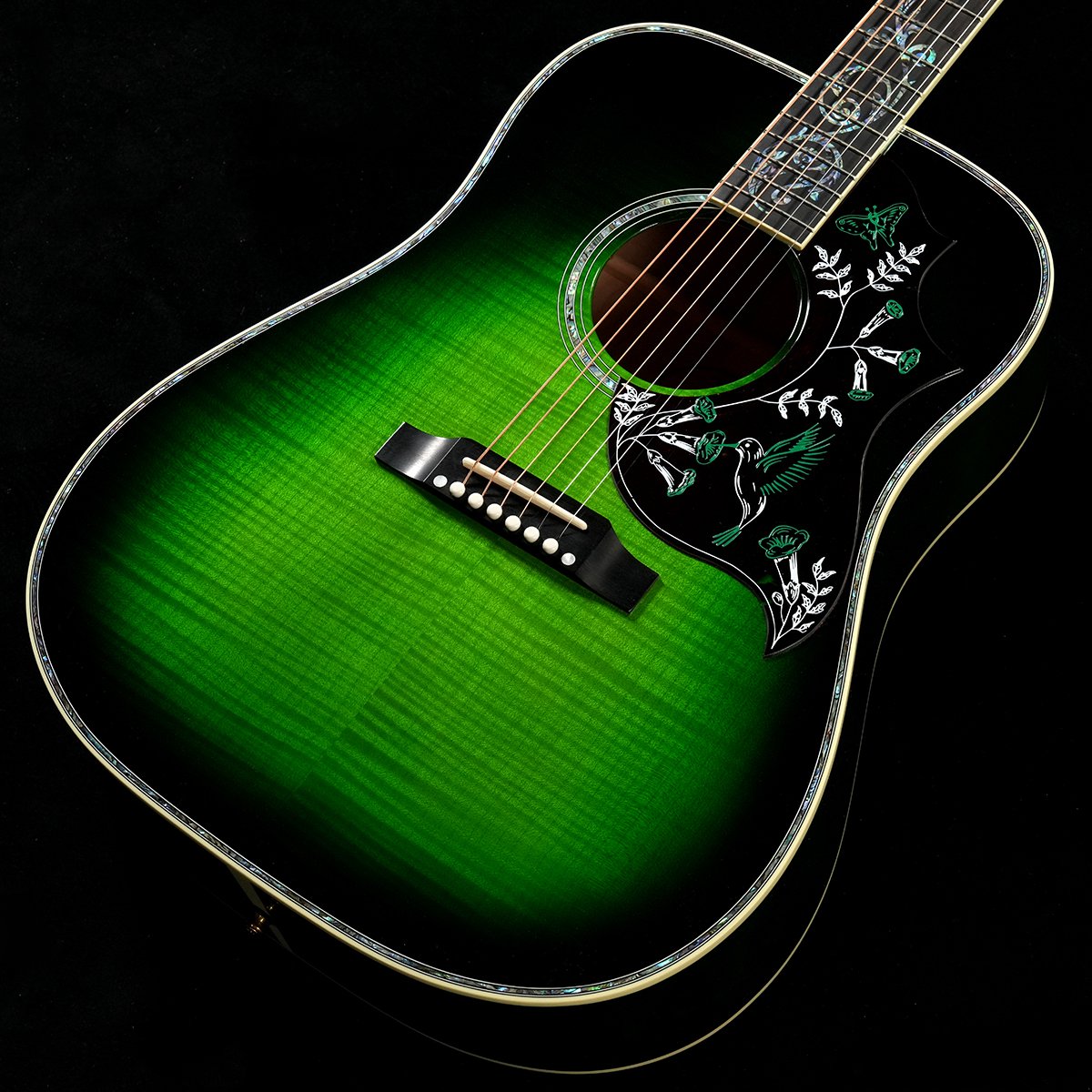 Gibson / Custom Shop Hummingbird Ultima Emerald Burst(重量:2.11kg