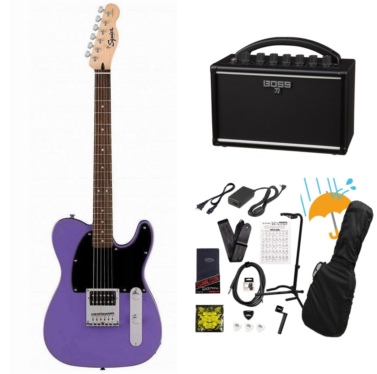 Fender (テレキャスタータイプ × パープル)の検索結果 | ギター