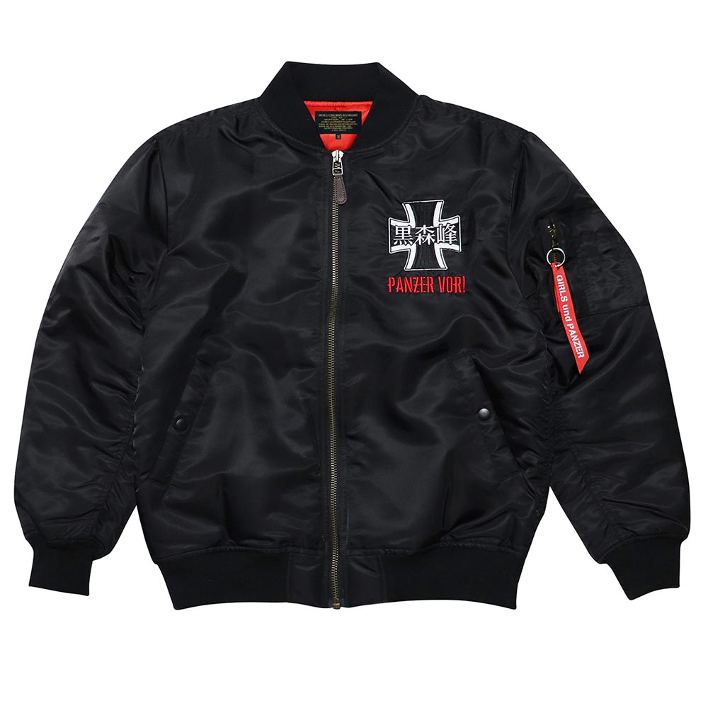 ガールズ＆パンツァー MA-1 黒森峰女学園モデル XXL | キャラクター