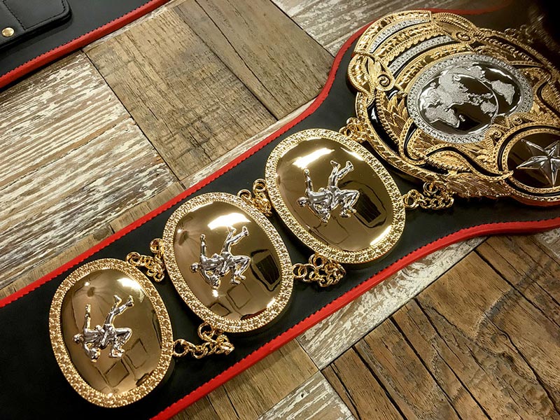 全日本プロレス 3冠ベルトレプリカ PWFヘビー級ベルト | レジェンド
