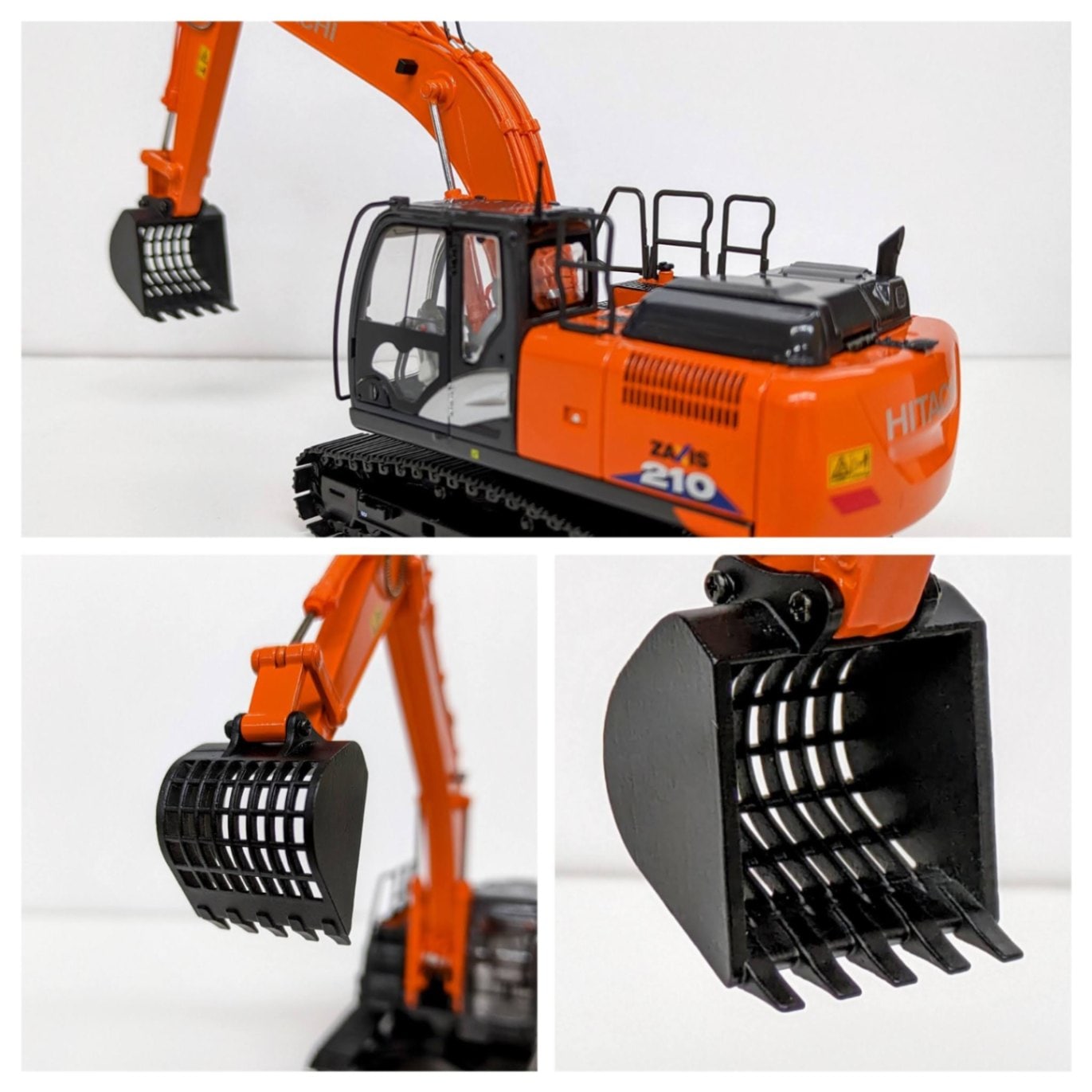 HITACHI ZAXIS210-6A EXCAVATOR スケルトンバケット仕様 | ショベル