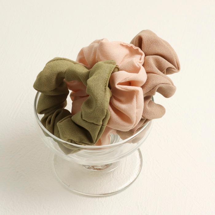 ミニシュシュセット カラーミックス | ヘアアクセサリー,シュシュ