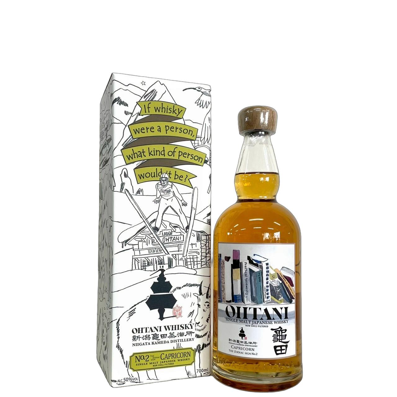 OHTANI WHISKY 新潟亀田 THE ZODIAC SIGN No.2 CAPRICORN 700ml