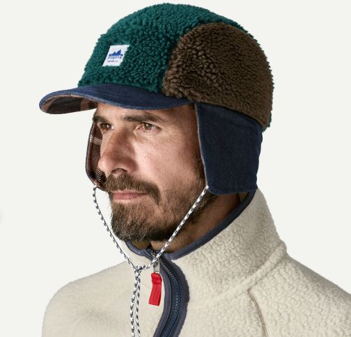 パタゴニア】 レンジ・イヤーフラップ・キャップ 【カラー Cascade