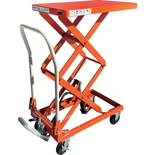トラスコ中山(TRUSCO) ハンドリフター60kg 350×570 高揚程型 HLFA-S60W