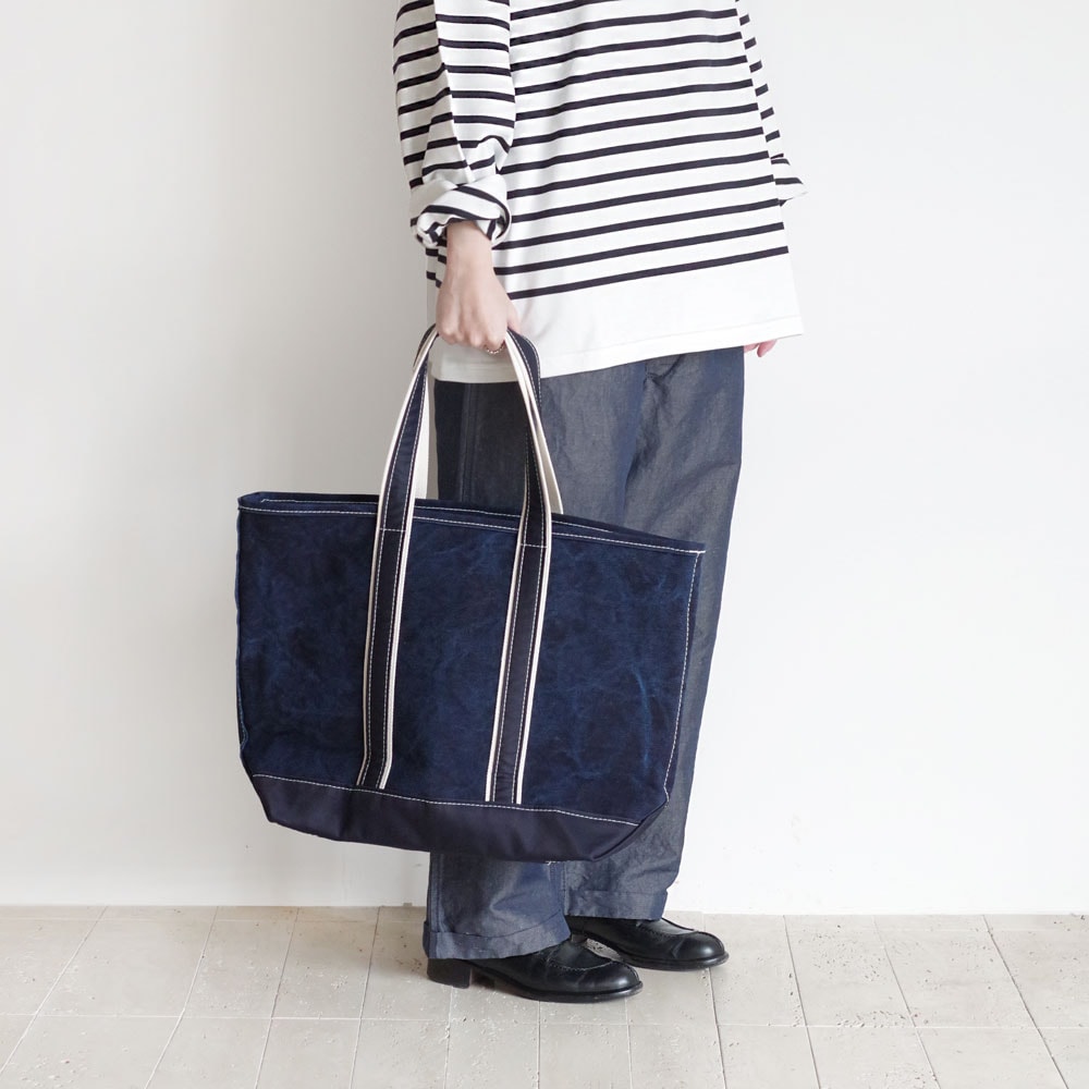 outil ウティー : SAC COLMAR インディゴキャンバストート L | OUTIL