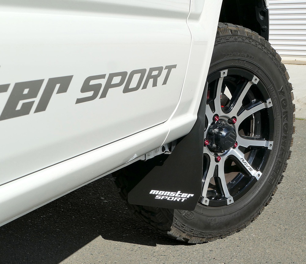 MONSTERSPORT[モンスタースポーツ][マッドフラップ セット ブラック