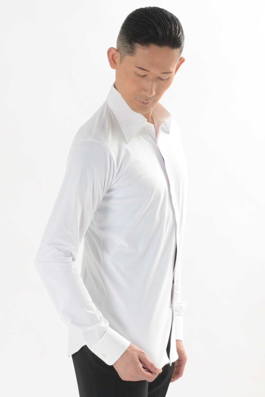 MS351｜タカダンス 社交ダンス ストレッチシャツ 兼用シャツ 練習用