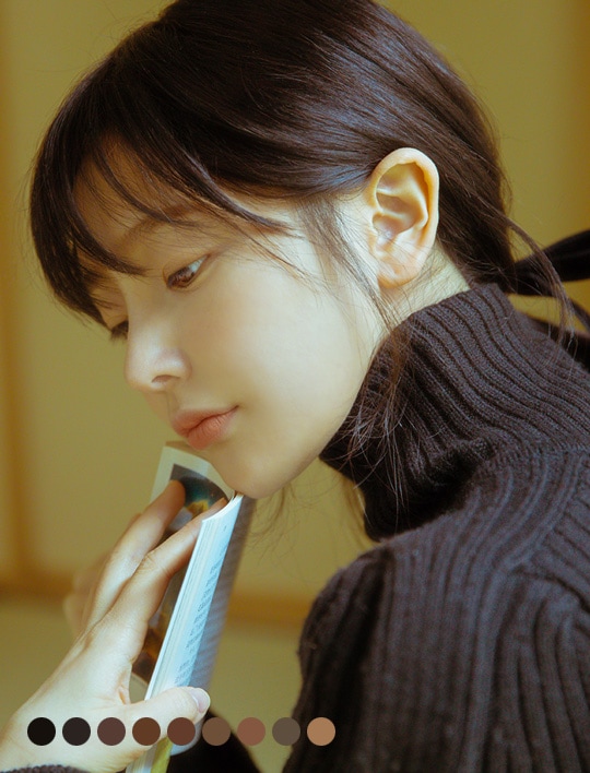 手植えトップカバー) シースルーバング ルーズCカール (モースト原糸)