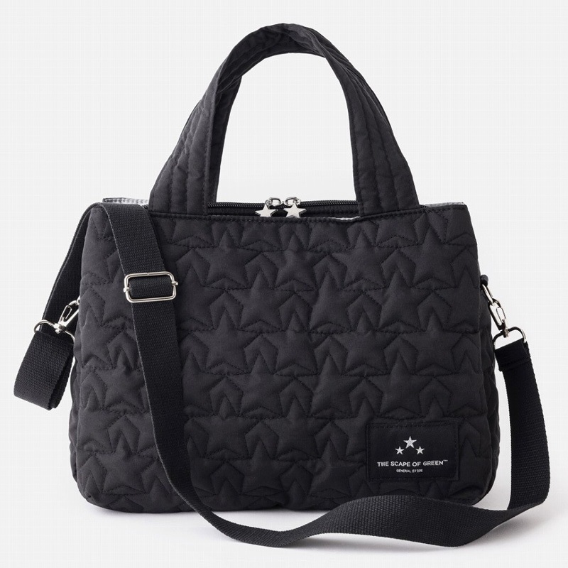 THE SCAPE OF GREEN 10 Pockets 軽量スターキルティングバッグBOOK