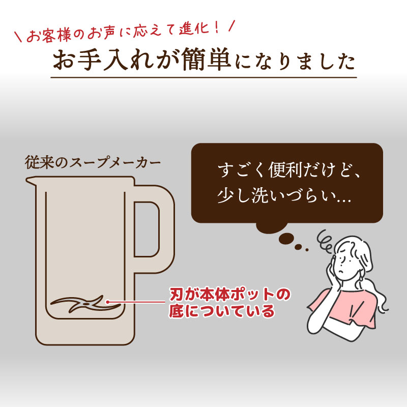 残り物がごちそうに 「全自動食べるスープメーカー2」 | 【公式