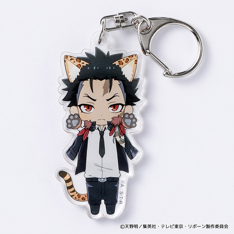 家庭教師ヒットマンREBORN!】のび猫アクリルキーホルダー（XANXUS