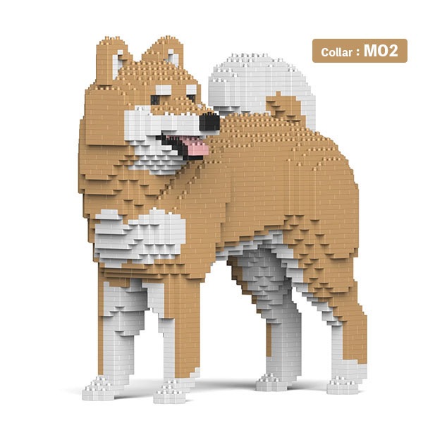 JEKCA BLOC】柴犬 (S・M) | 立体ブロック（JEKCA） | ペット雑貨の店