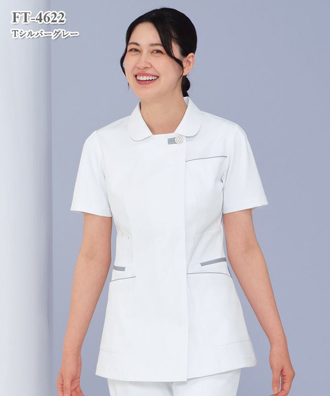 女子上衣半袖[ナガイレーベン製品] FT-4622｜THS-白衣通販・販売