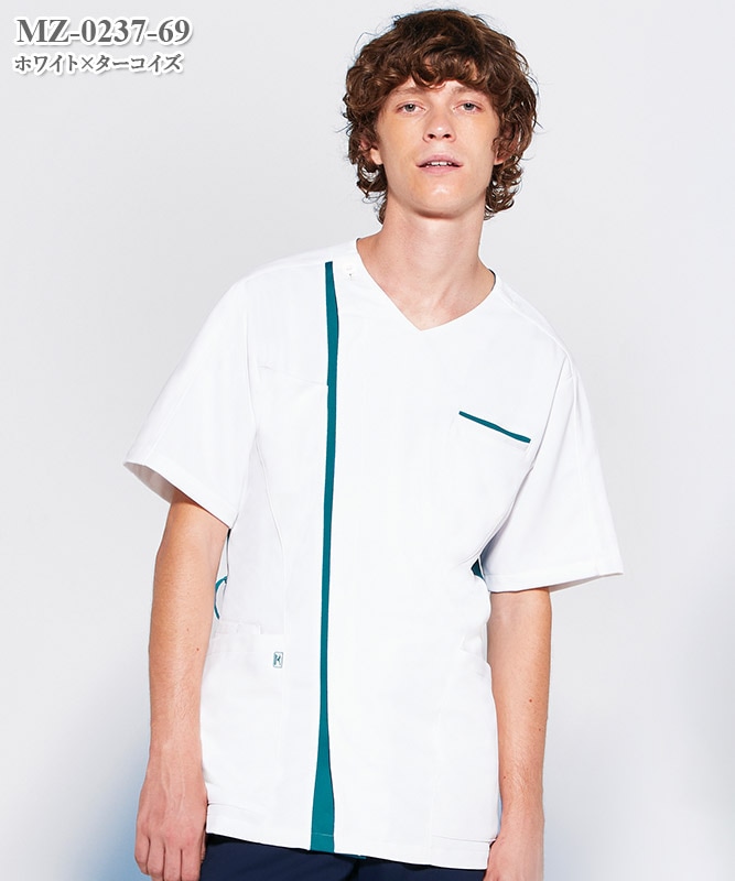 ミズノ男子ジャケット半袖[チトセ製品] MZ-0237｜THS-白衣通販・販売