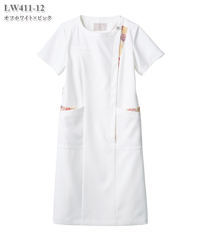 ローラ アシュレイ レディスナースワンピース半袖[住商モンブラン製品