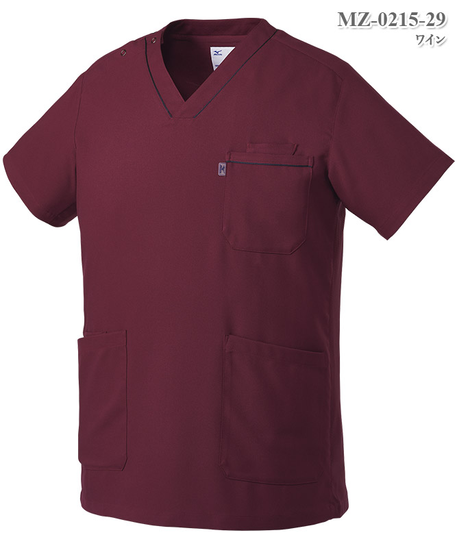 ミズノ男女兼用スクラブ半袖[チトセ製品] MZ-0215｜THS-白衣通販・販売