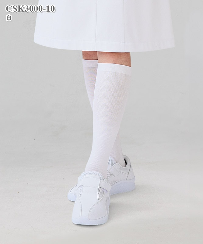 レディス3D着圧ソックス[住商モンブラン製品] CSK3000-10｜THS-白衣