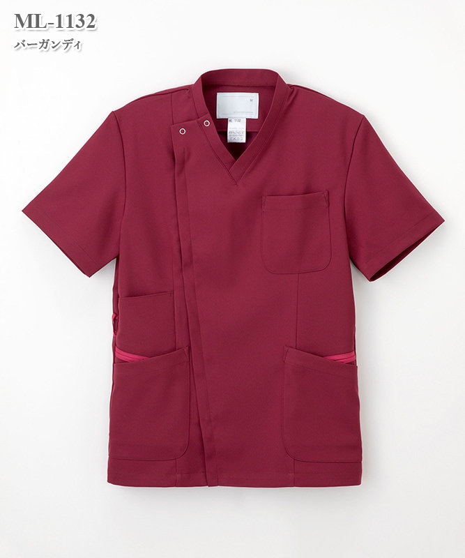 男子スクラブ半袖[ナガイレーベン製品] ML-1132｜THS-白衣通販・販売