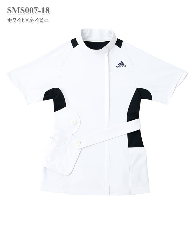 アディダスレディスジャケット半袖[KAZEN製品] SMS007｜THS-白衣通販・販売