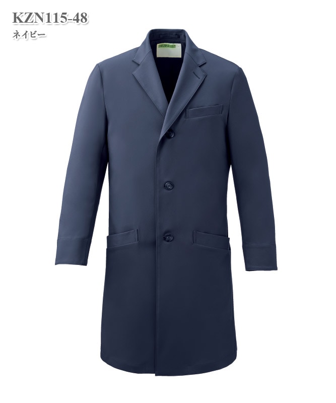 男女兼用白衣ユーティリティコート長袖[KAZEN製品] KZN115｜THS-白衣