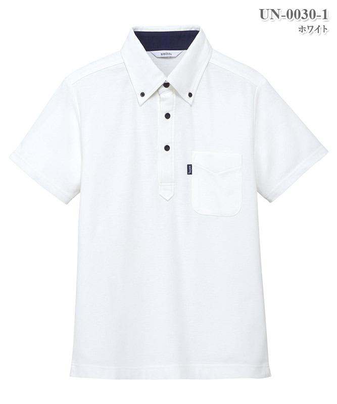男女兼用ポロシャツ半袖[チトセ製品] UN-0030｜THS-白衣通販・販売