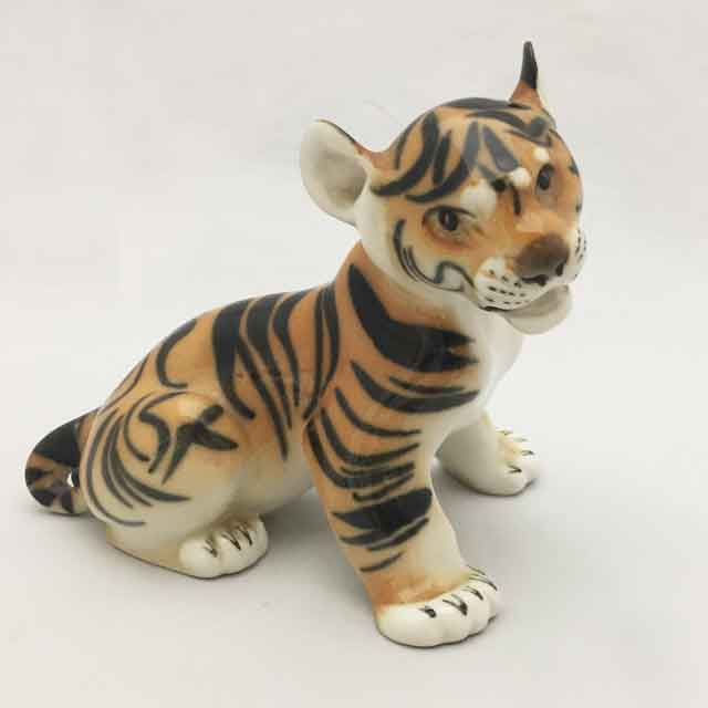 ロモノーソフ Lomonosov 虎のフィギュリン ロシア 1970年代 TIM & SAILOR