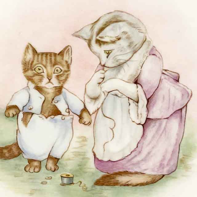 こねこのトム Tom Kitten 絵皿 Royal Albert ビアトリクスポター