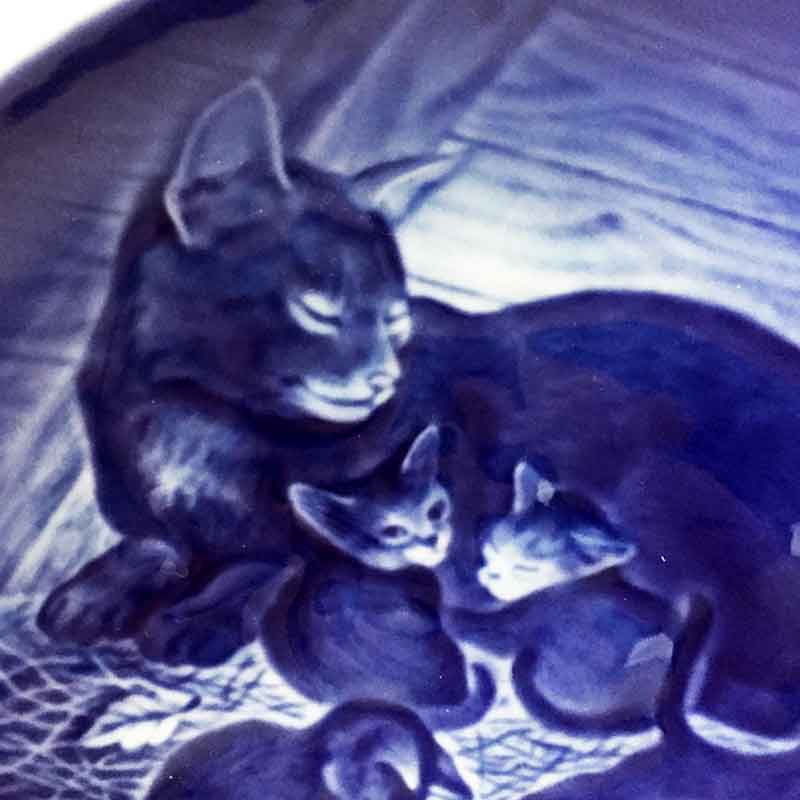 Bing & Grondahl ビングオーグレンダール マザーズデー 猫のプレート