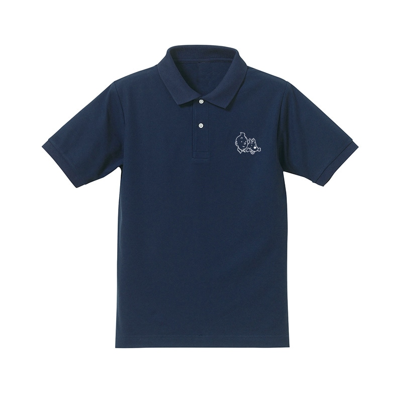 半袖ポロシャツ / フェイス / ネイビー | トップス / Tシャツ