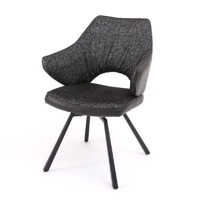 回転チェア ディーゼル2 PC BK/BK【大型商品配送便でのお届け】の通販