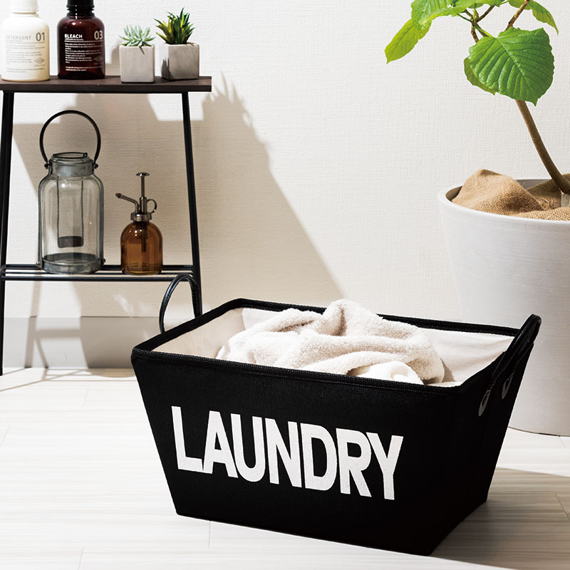 ランドリーバスケット YT19-334タグ ヨコの通販｜東京インテリア公式通販