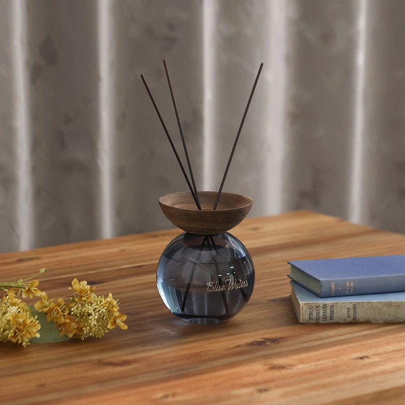 次回入荷未定】リードディフューザー IF CIAWOOD ROUND BLUEWATERS BL