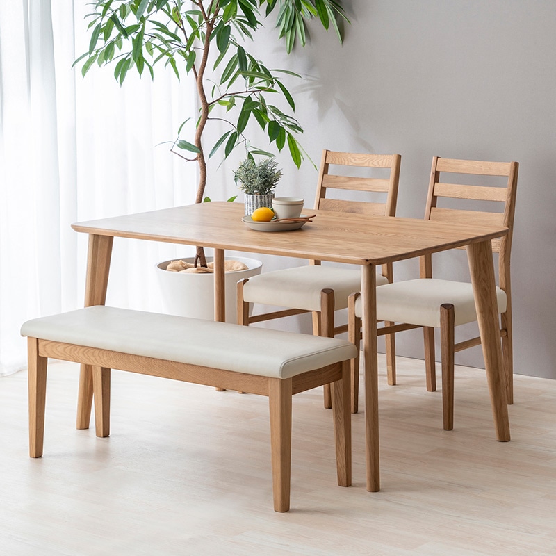 ダイニング4点セット（if NEST）テーブル VICTORIA2 135DT+ チェア