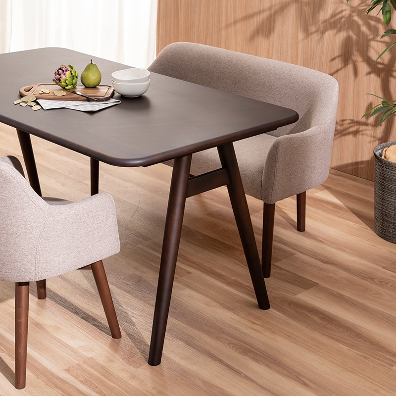 ダイニング4点セット ダイニングテーブル ライフコッド150BR + 回転A