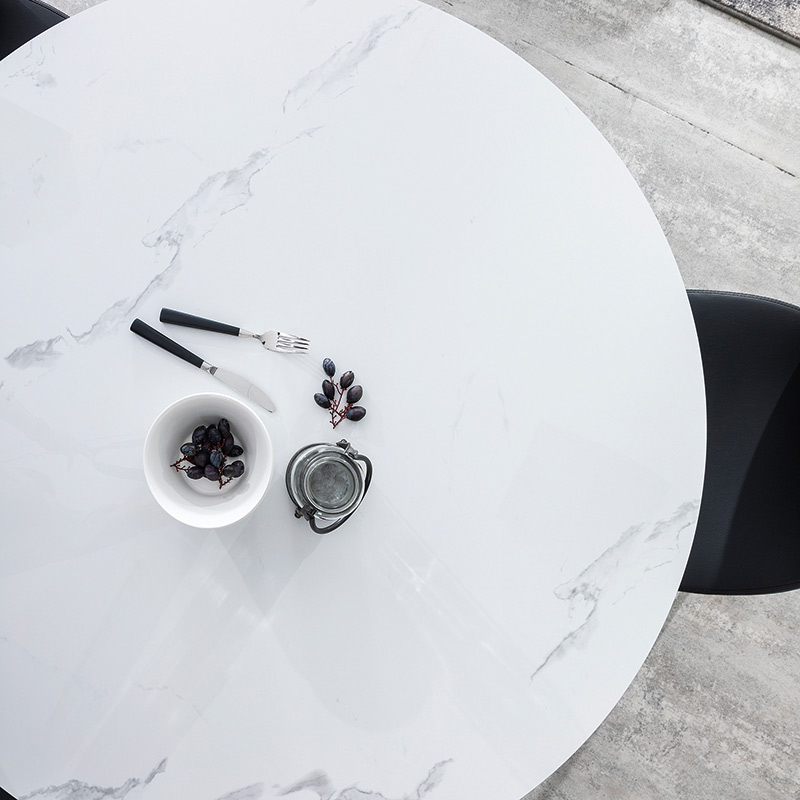 セラミックテーブル ガリシア2 115丸WH【大型商品配送】の通販｜東京