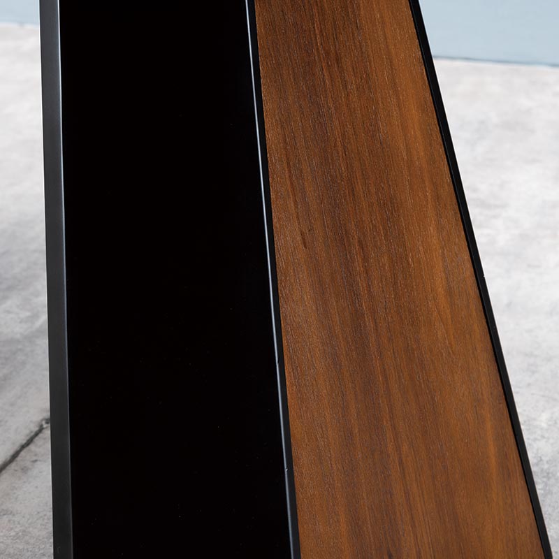 伸長ダイニングセット セラミックテーブル ポンド 160-236EXT BK/WN +