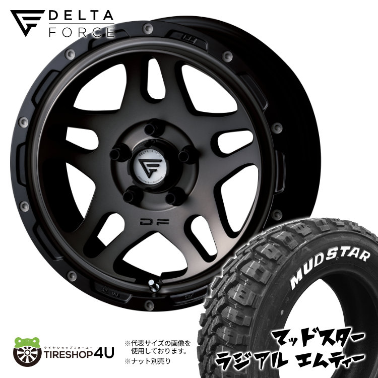 XTREME-J XJ06 16x7.0J 5/114.3 ET42 グロスブラックミルド MUDSTAR