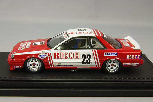 イグニッションモデル 1/43 リコー 日産 スカイライン R31 1988 JTC