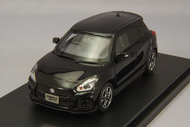 ハイストーリー 1/43 スズキ スイフト スポーツ 2017 スーパーブラック