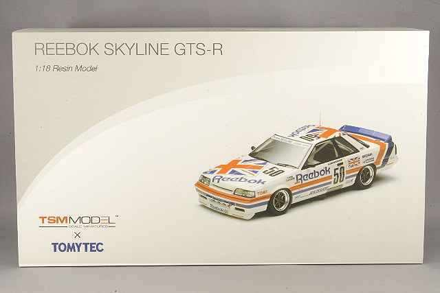 トゥルースケールxトミーテック 1/18 リーボック スカイライン GTS-R