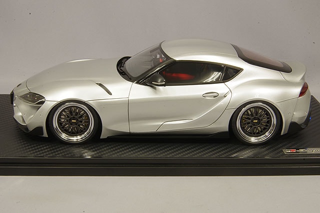 イグニッションモデル 1/18 GR スープラ RZ A90 シルバーメタリック